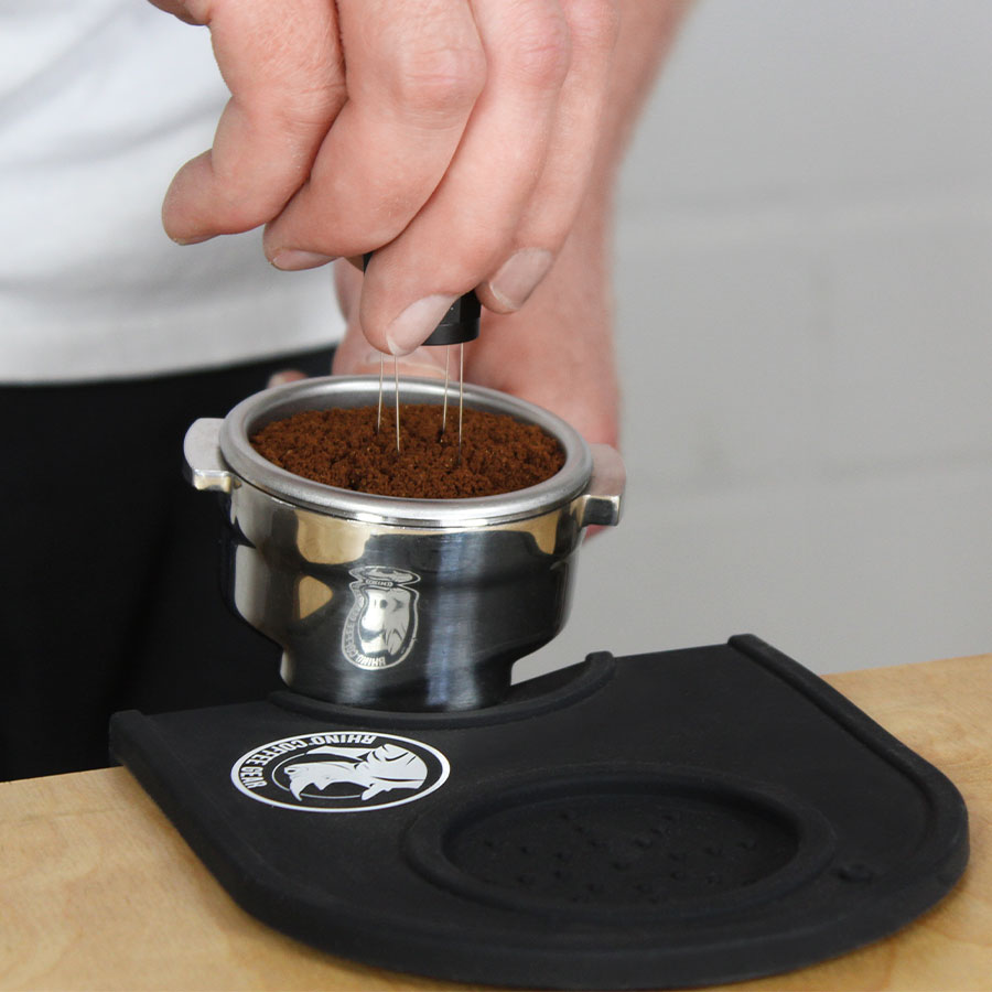 Rhino Coffee Gear - Espresso-Verteiler WDT Distribution Tool schwarz Metall Rhino Coffee Gear - Espresso-Verteiler WDT Distribution Tool schwarz Metall