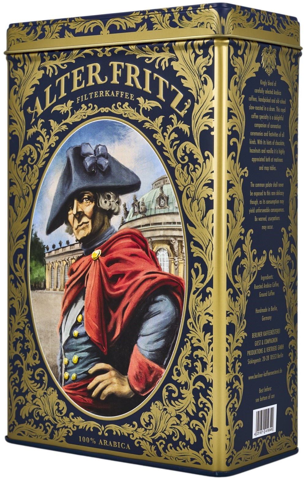 Kaffeeset - Alter Fritz Limited Edition groß