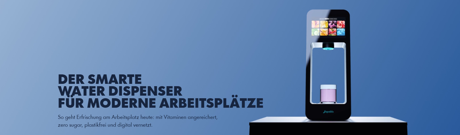 Banner B2B Shop Berliner Kaffeerösterei Coffee Shop Gastronomie - Hintergrund