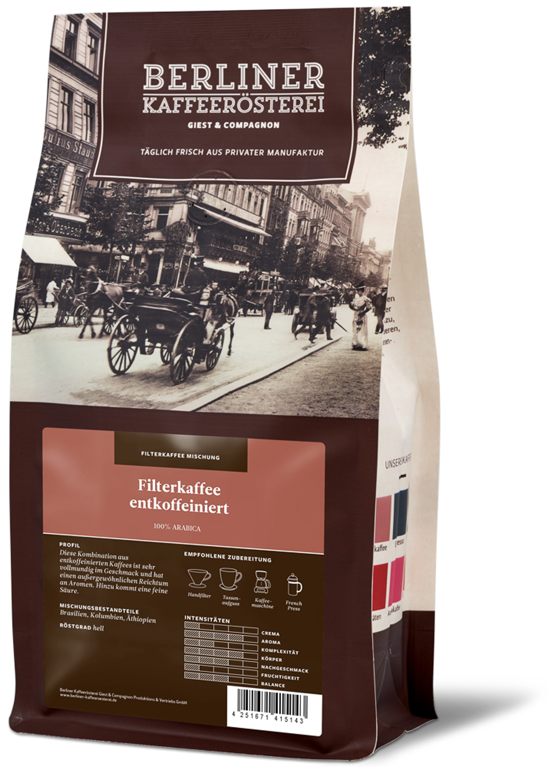 Filterkaffee entkoffeiniert Filterkaffee entkoffeiniert