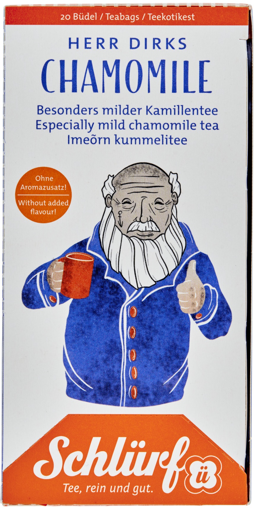 Schlürf - Büdel - Herr Dirks Chamomile BIO Schlürf - Büdel - Herr Dirks Chamomile BIO