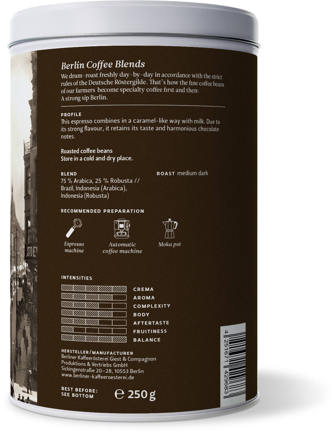 Java Espresso (ganze Bohne)