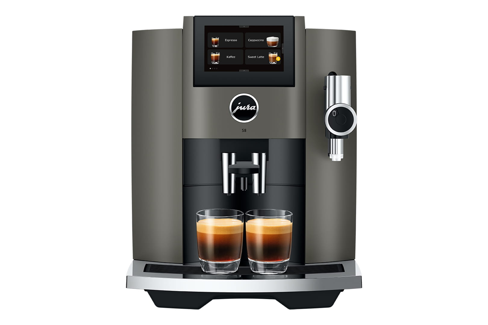 Jura - S8 - Dark Inox 15480 (EB) +Vorführgerät+