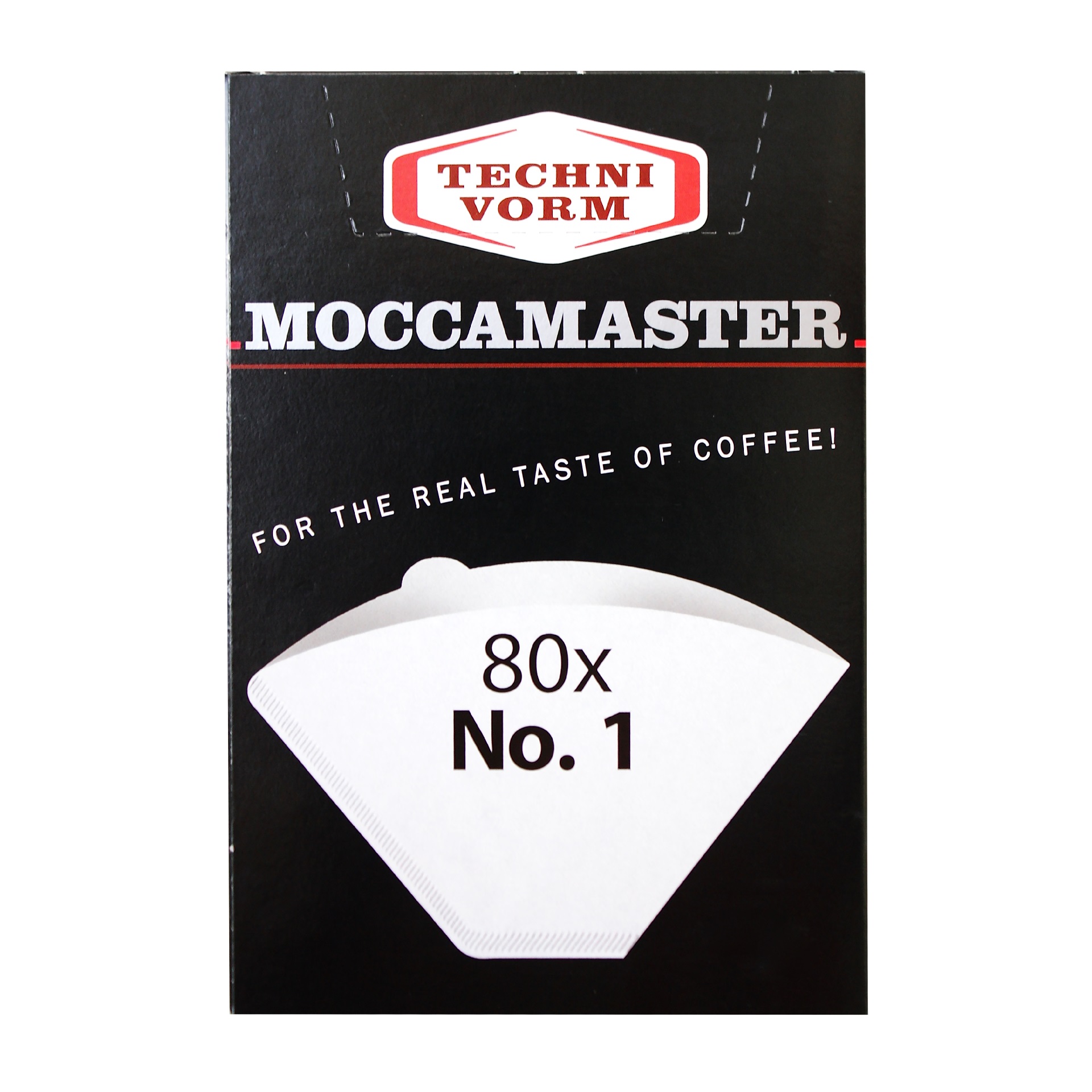 Moccamaster - Filterpapier No. 1 Cup-one (80 Stück)