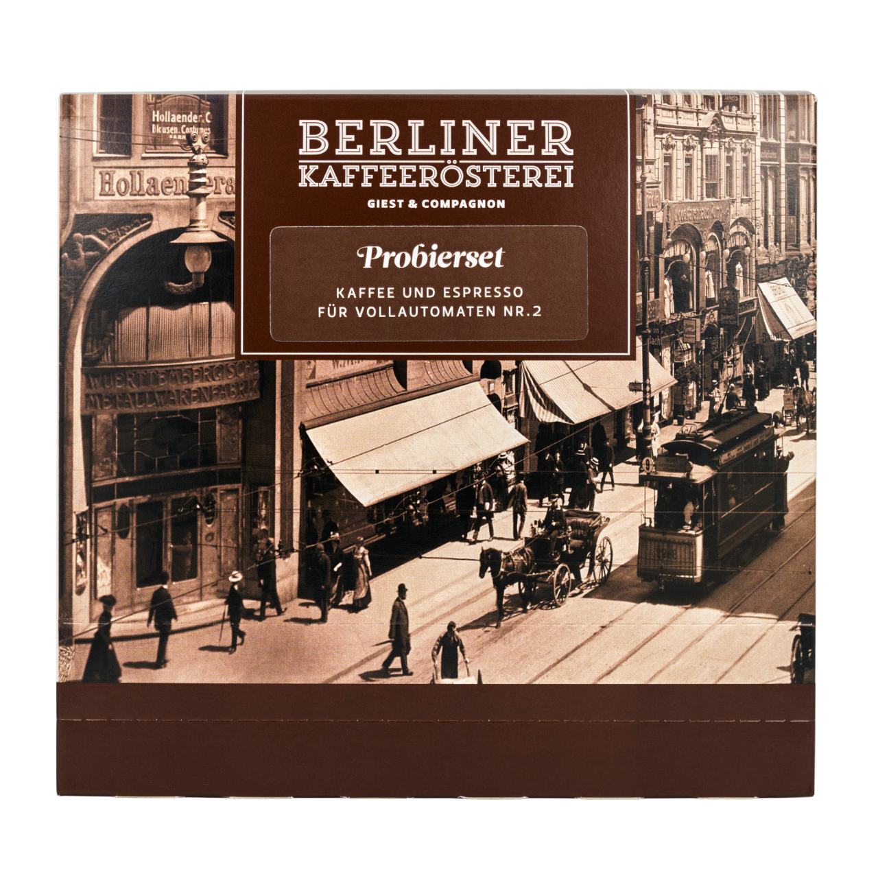 Probierset Kaffee und Espressi für Vollautomaten 2 (8x75g / ganze Bohne) Probierset Kaffee und Espressi für Vollautomaten 2 (8x75g / ganze Bohne)