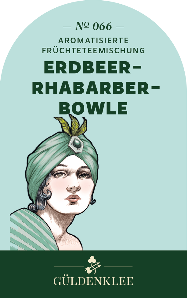 Erdbeer-Rhabarber-Bowle №066