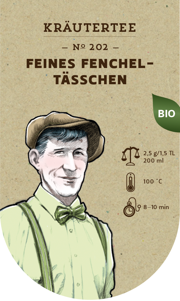 Feines Fenchel-Tässchen BIO №202