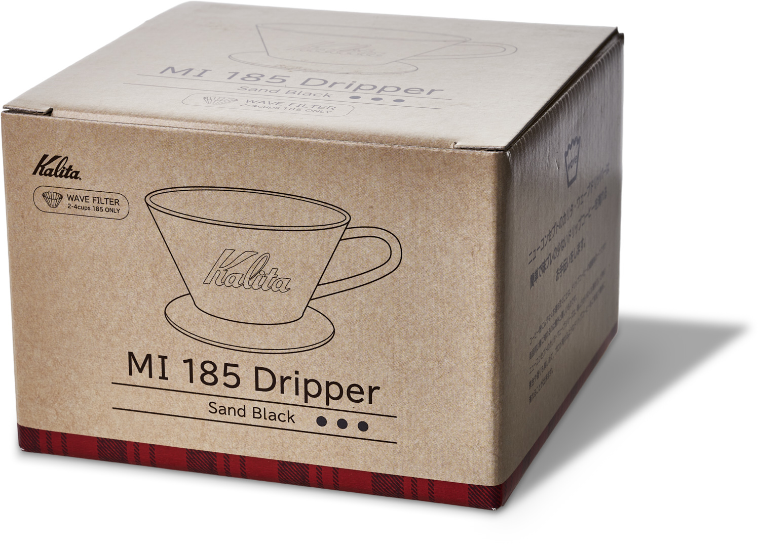 Kalita - Pottery MI Dripper 185 sand black