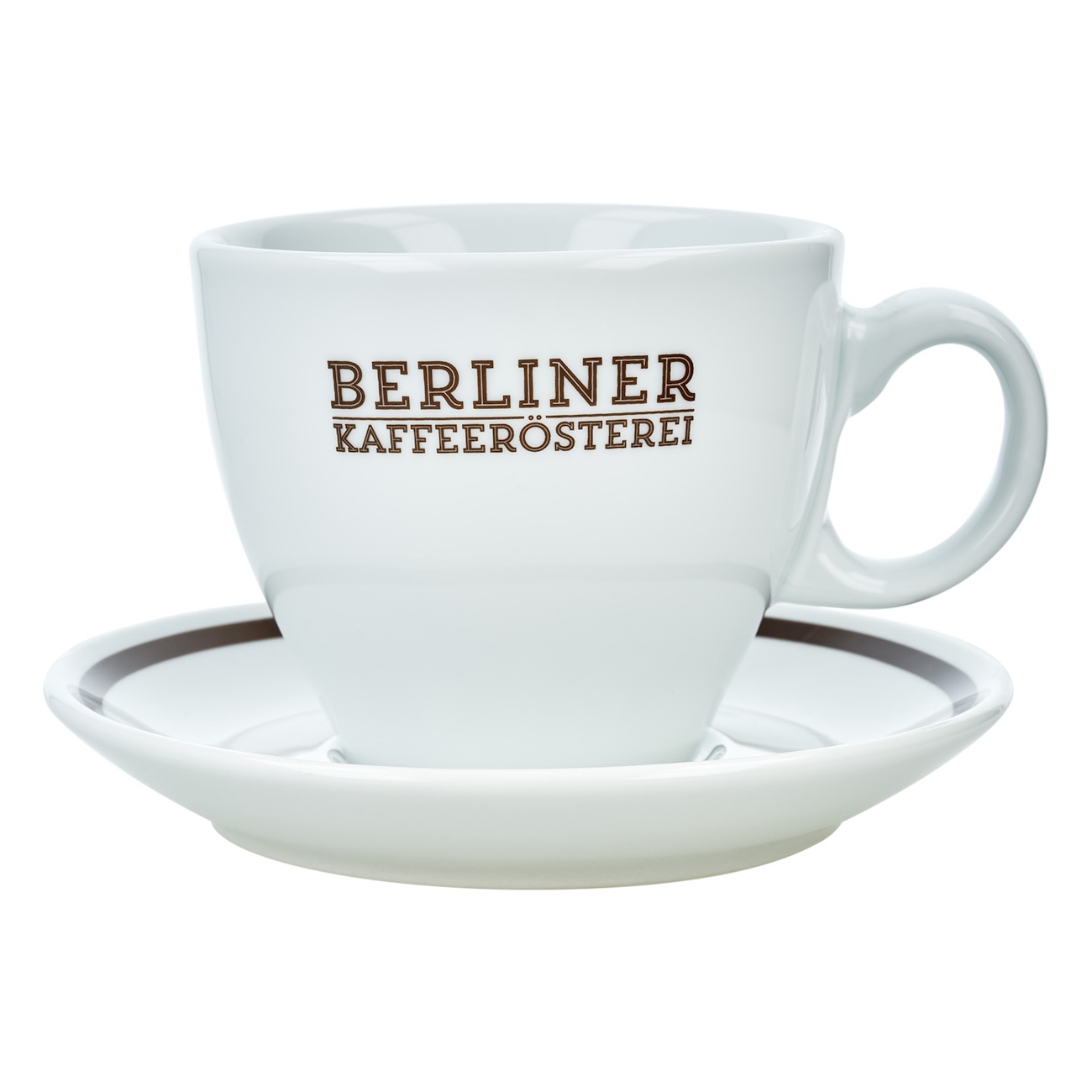 BKR - große Café Latte-Tasse 415 ml (Tassenset inkl. Untertasse) BKR - große Café Latte-Tasse 415 ml (Tassenset inkl. Untertasse)