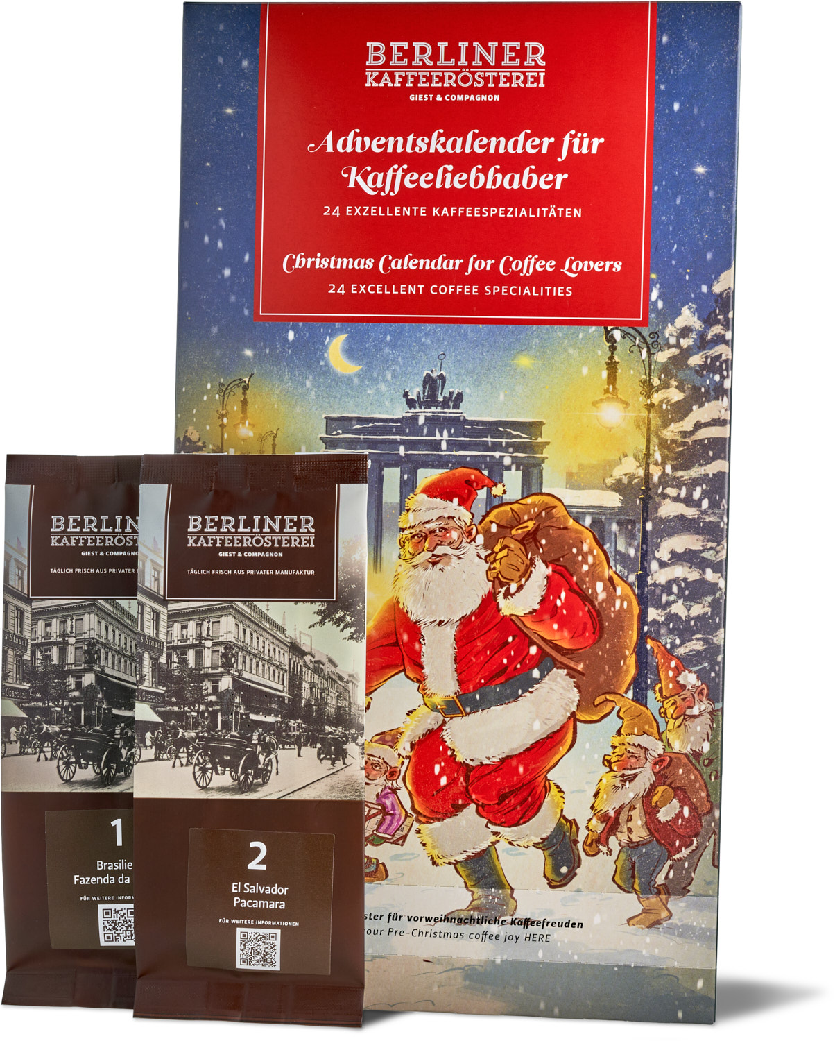 Kaffee-Adventskalender (ganze Bohne)