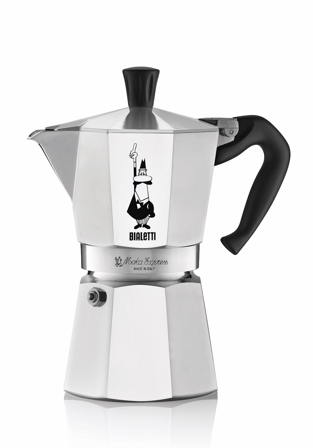 Bialetti - Moka Express Alu 4 Tassen/ 190ml Bialetti - Moka Express Alu 4 Tassen/ 190ml