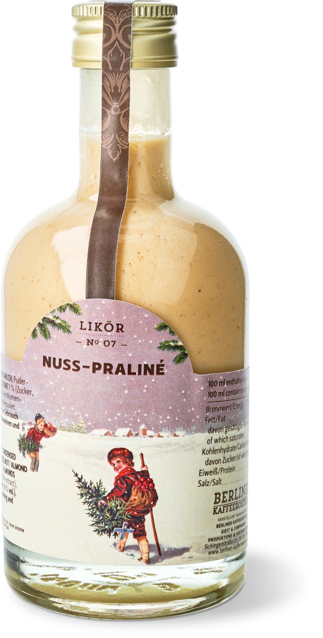 Likör - Weihnachtslikör Nuss-Praliné - Nr. 07