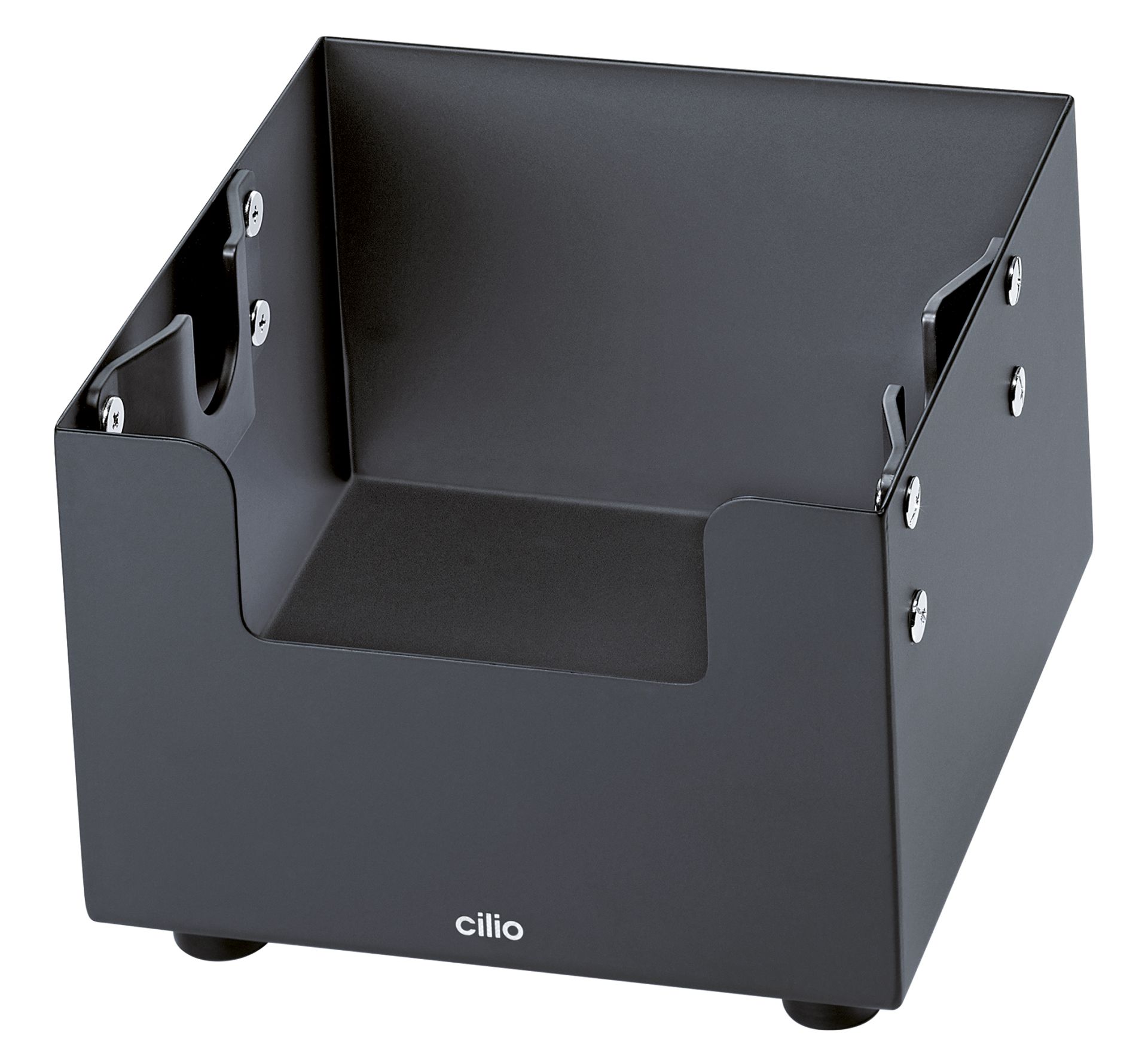 Cilio - Ausschlagdose Knock Box Abschlagbehälter  BARISTA 16 x 16 cm