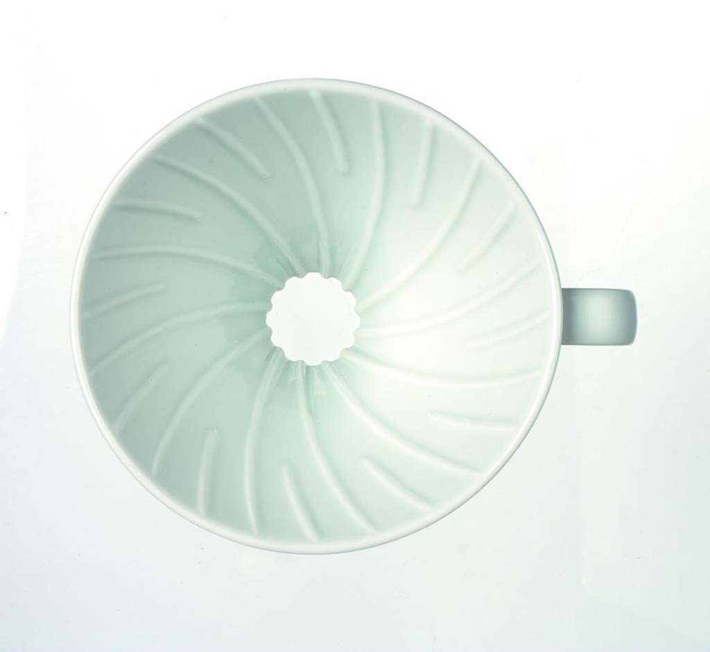 Hario - Dripper | Handfilter V60 Größe 02 Porzellan weiß