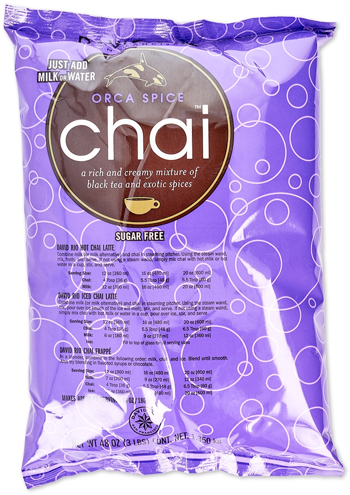 David Rio - Orca Spice Chai - Refill Beutel (1350 g) David Rio - Orca Spice Chai - Refill Beutel (1350 g)