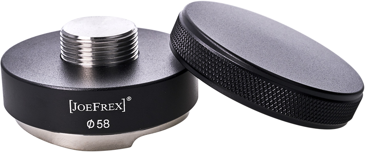 JoeFrex - Leveler 58 mm, schwarz, Edelstahl und Alu