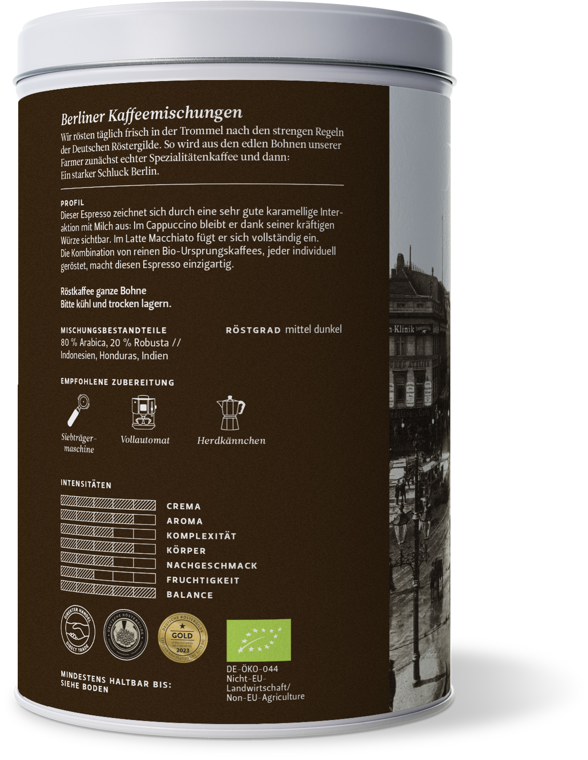 Espresso Supremo BIO (ganze Bohne) Espresso Supremo BIO (ganze Bohne)