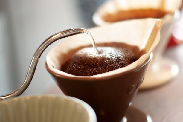 Kaffee aufbrühen mit Handfilter