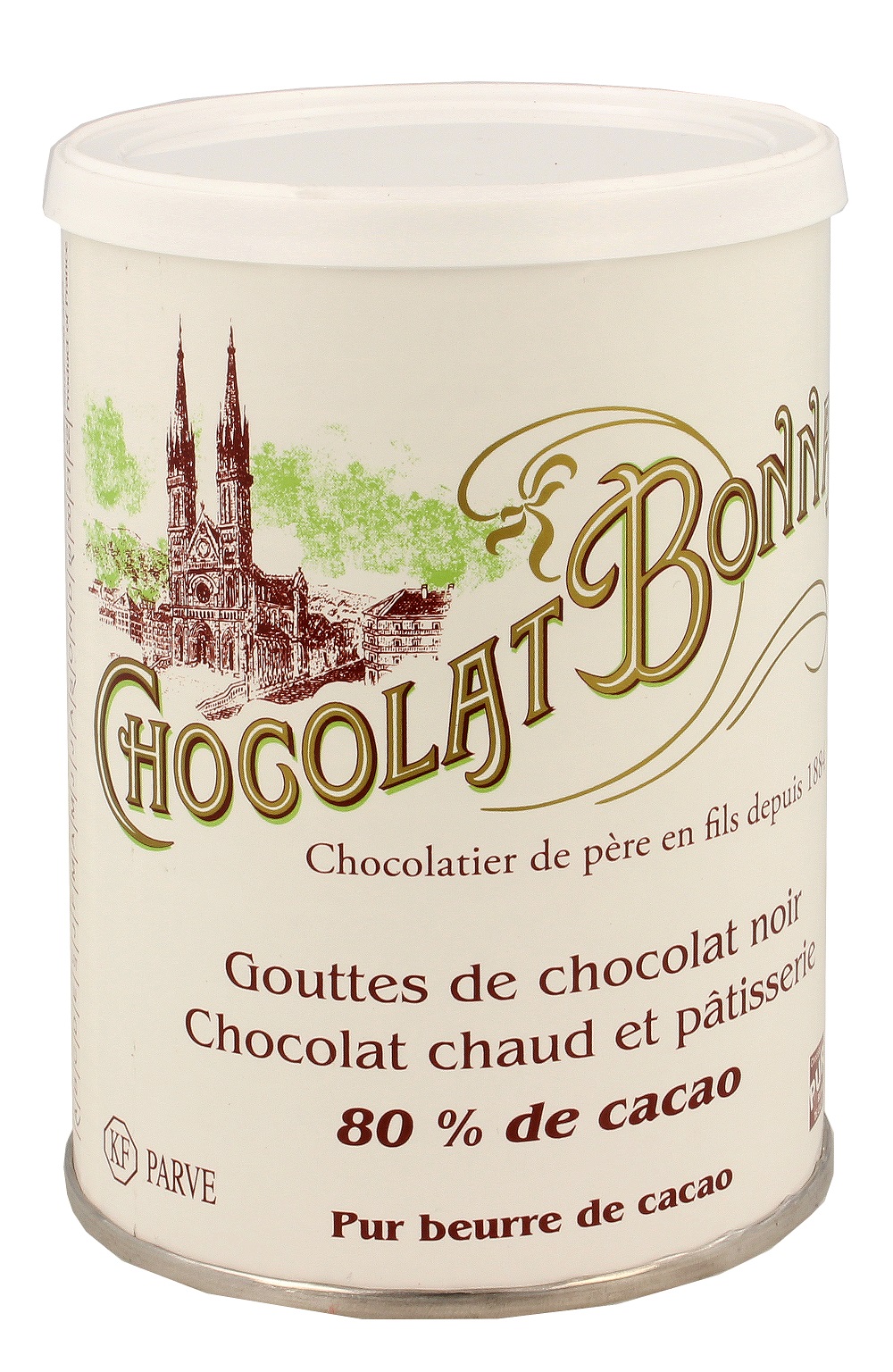 Bonnat - Trinkschokoladentropfen gouttes 80% Bonnat - Trinkschokoladentropfen gouttes 80%