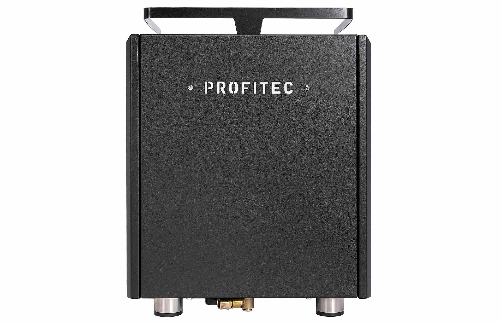 Profitec DRIVE - Dualboiler PID Rotationspumpe mattschwarz mit Holzappliaktionen
