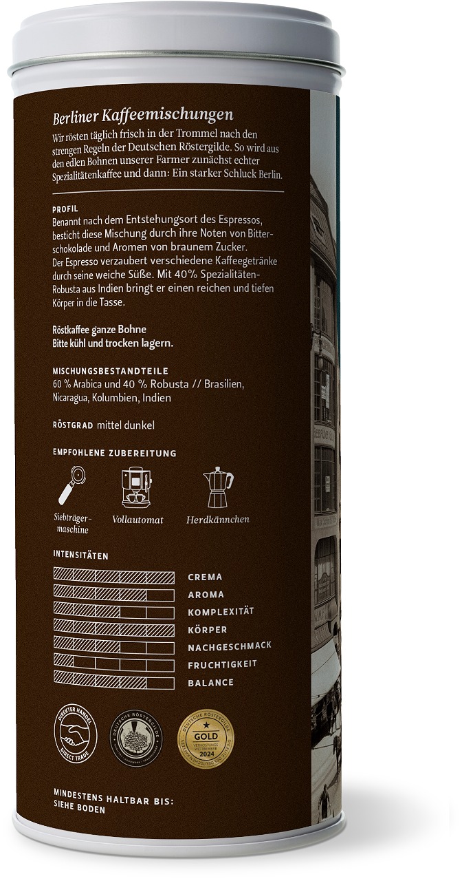 Mailänder Espresso (ganze Bohne)