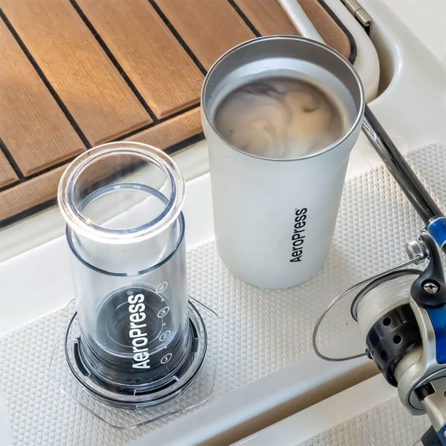 AeroPress® Go - Coffee Maker für unterwegs inkl. 100 Filter, beige AeroPress® Go - Coffee Maker für unterwegs inkl. 100 Filter, beige