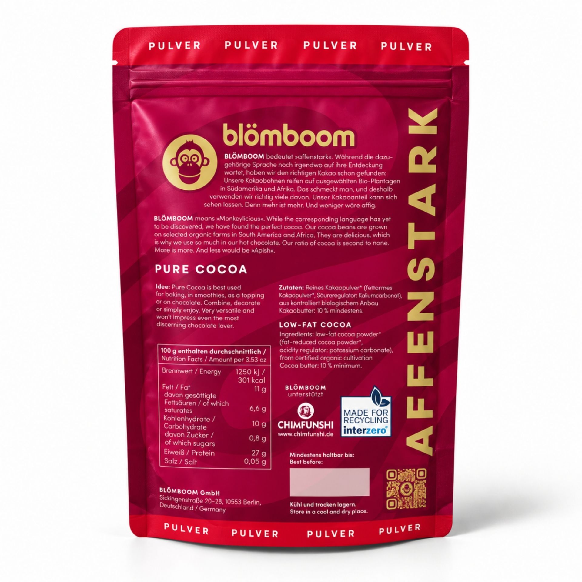 Blömboom - Pure Cocoa BIO