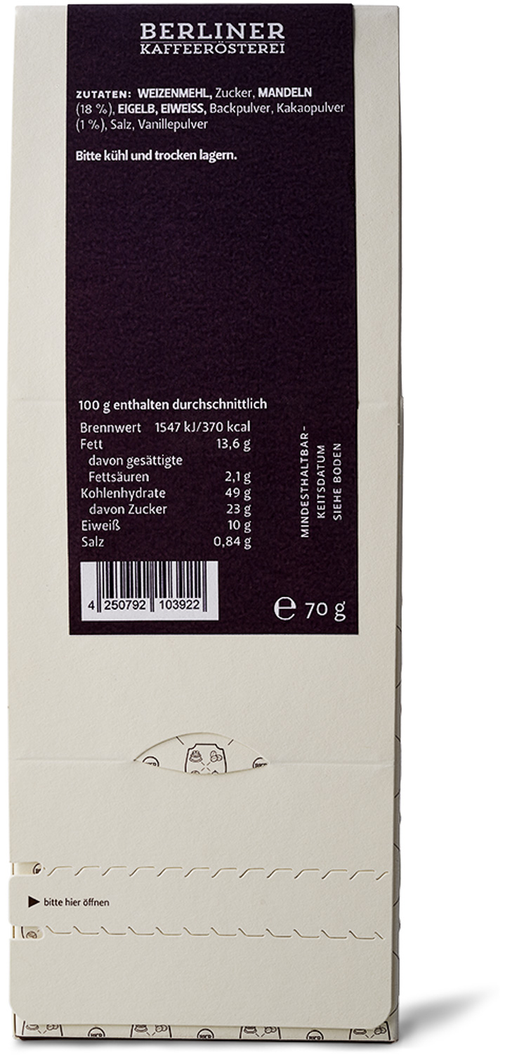 Gebäck - Cantuccini, Schoko - Nr. 02