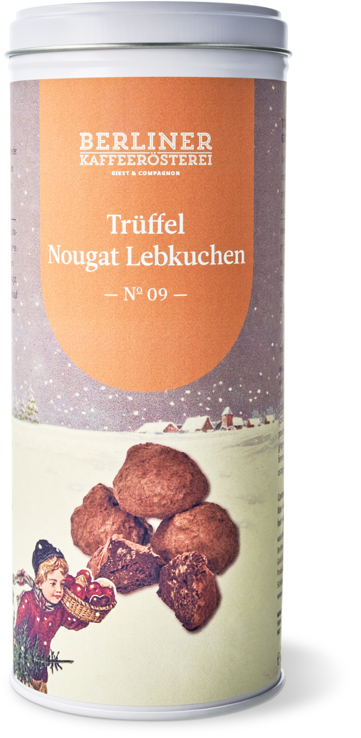 Trüffel - Nr. 09 - Nougat Lebkuchen Trüffel - Nr. 09 - Nougat Lebkuchen