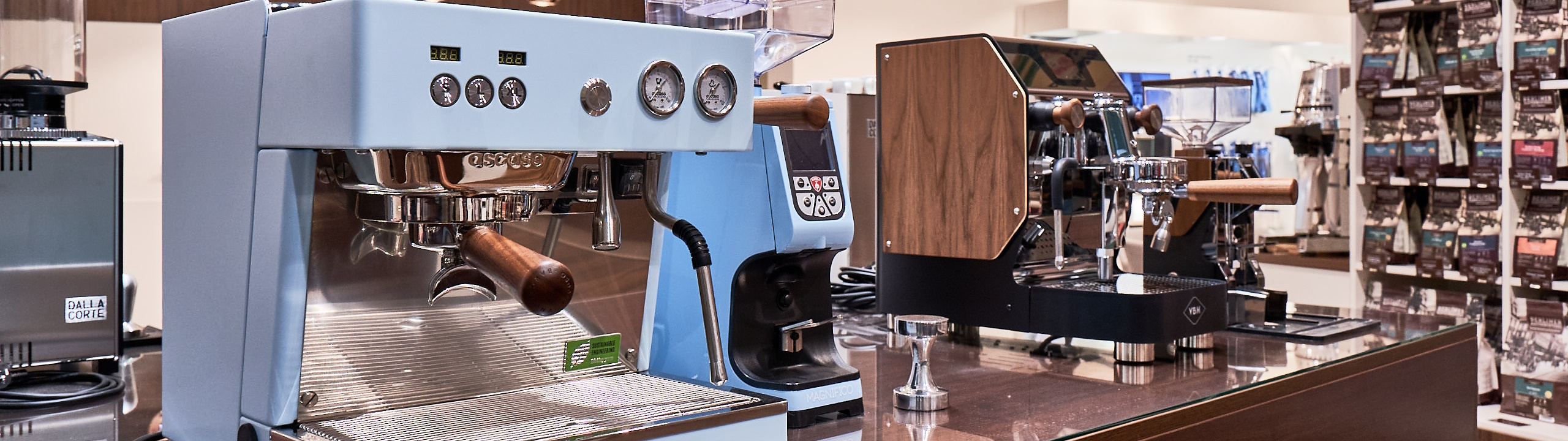 Siebträger Kaffeemaschinen Dalla Corte Ascaso Gaggia ECM Profitec Berliner Kaffeerösterei