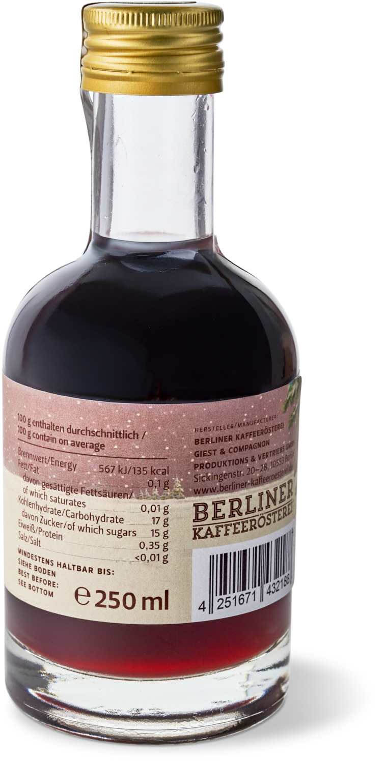 Likör - Weihnachtslikör Glühbeeren - Nr. 10