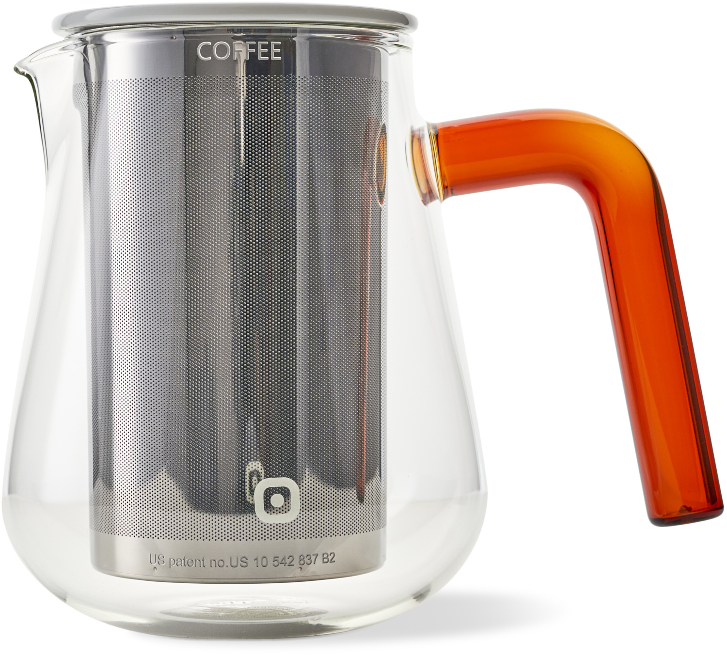 Carl Henkel - Kaffeebereiter Arca X-tract 0,8 l - bernsteinfarbener Griff Carl Henkel - Kaffeebereiter Arca X-tract 0,8 l - bernsteinfarbener Griff