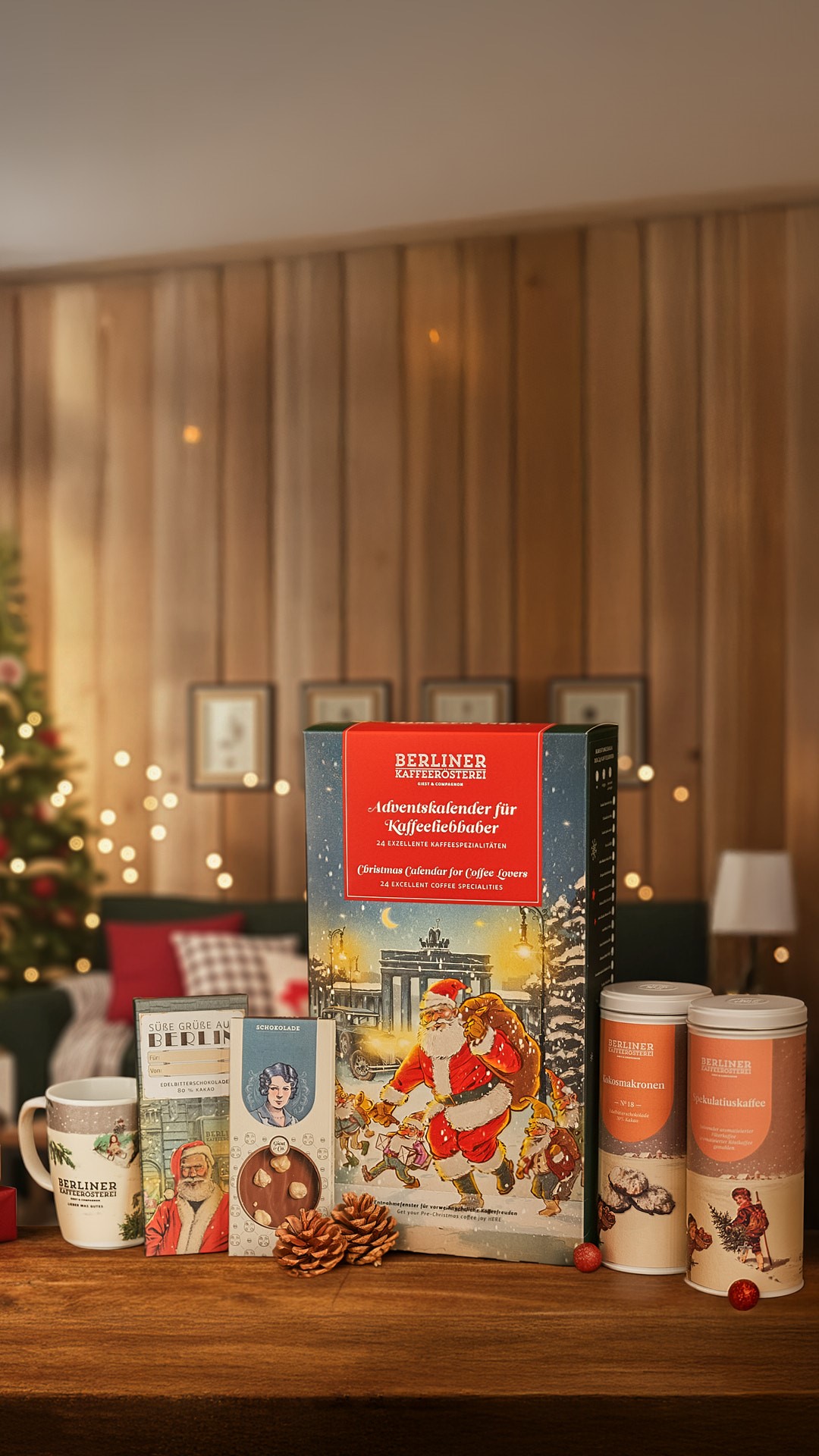 leckere und festliche Weihnachtsangebote 2025 von der Berliner Kaffeerösterei