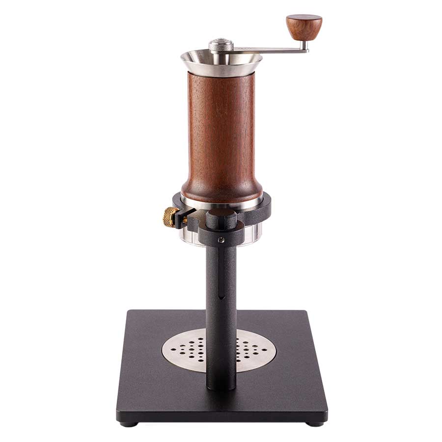 Aram - Espresso Maker + Steel Support BROWNISH