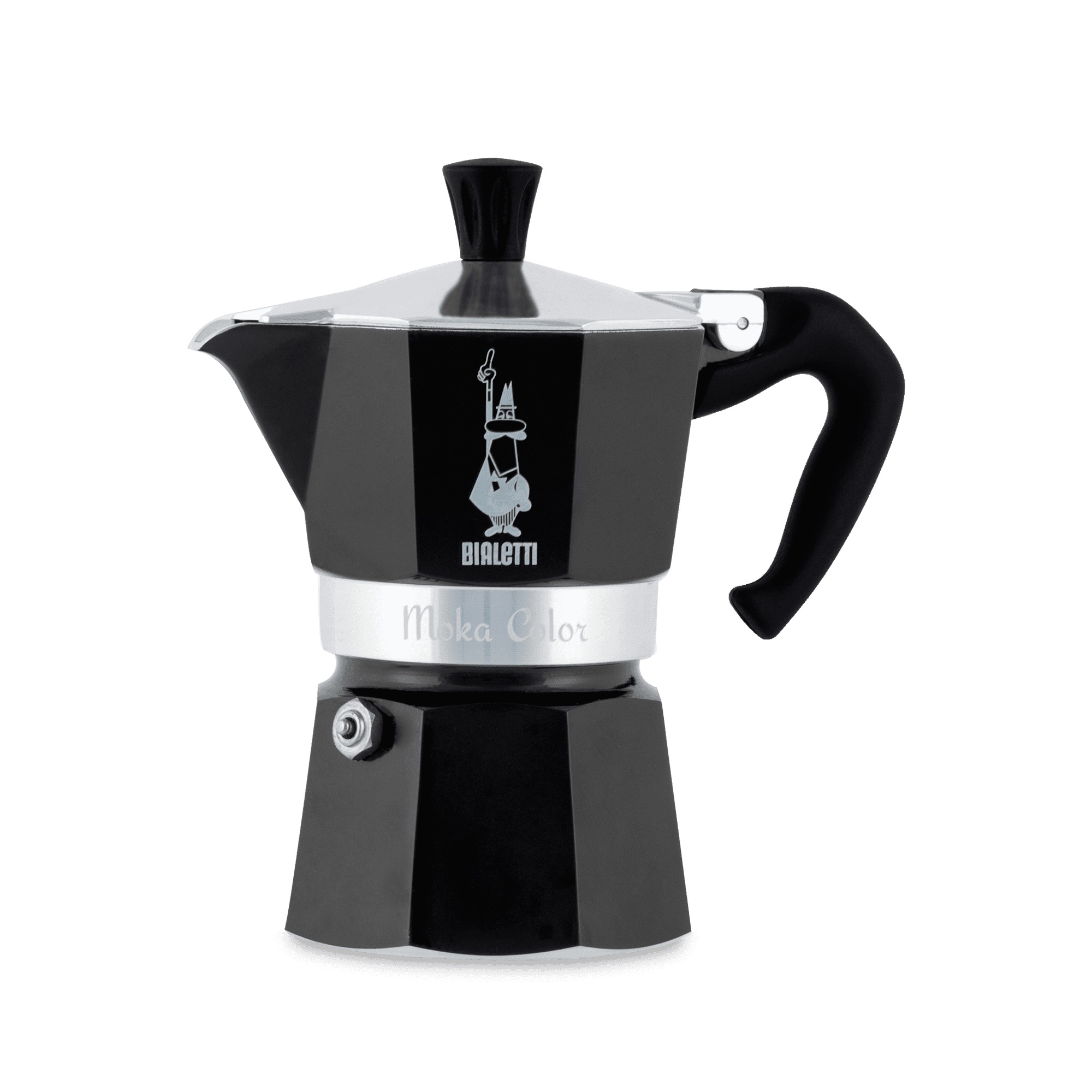 Bialetti - Moka Express Color Black 6 Tassen Bialetti - Moka Express Color Black 6 Tassen