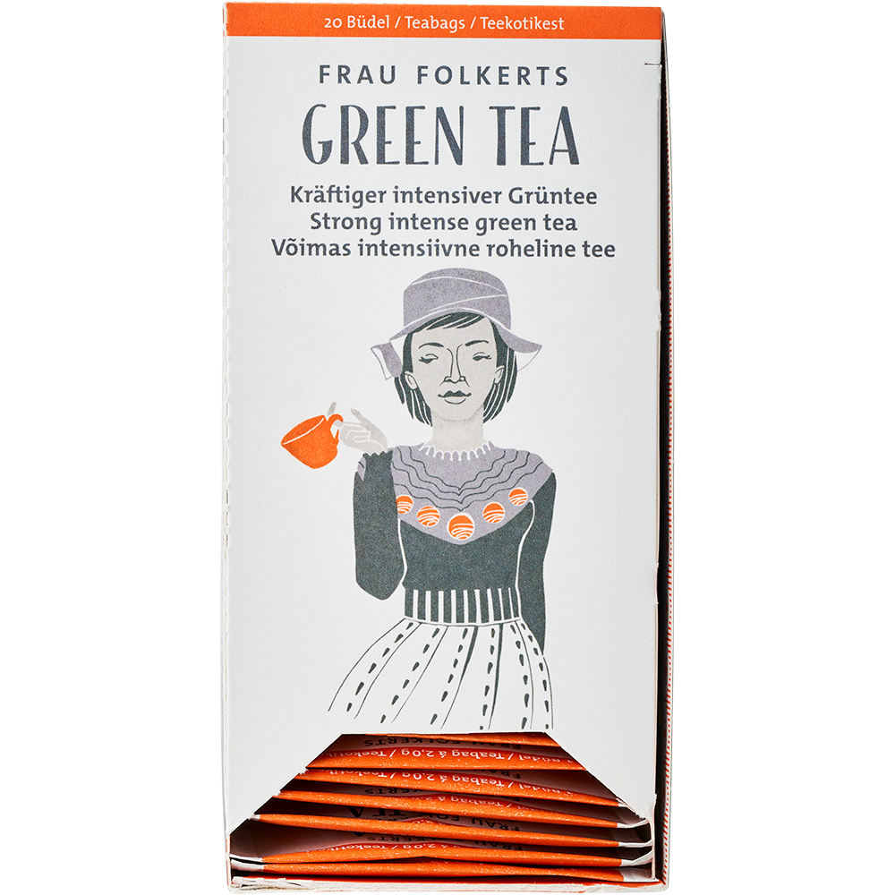 Schlürf - Büdel - Frau Folkerts Green Tea BIO