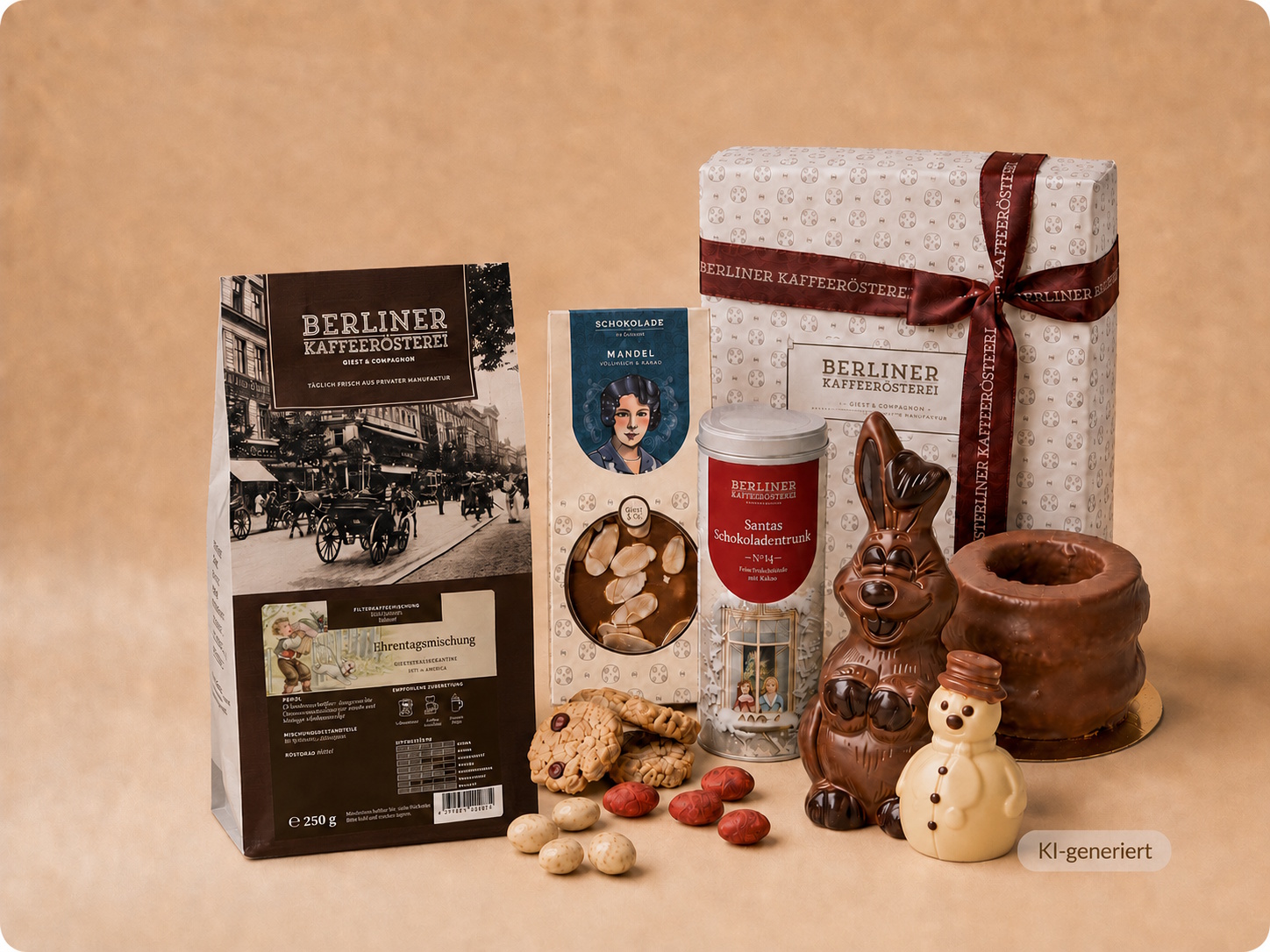 Berliner Kaffeerösterei Geschenke Sets Kaffee Tee Süsses Saison Weihnachten