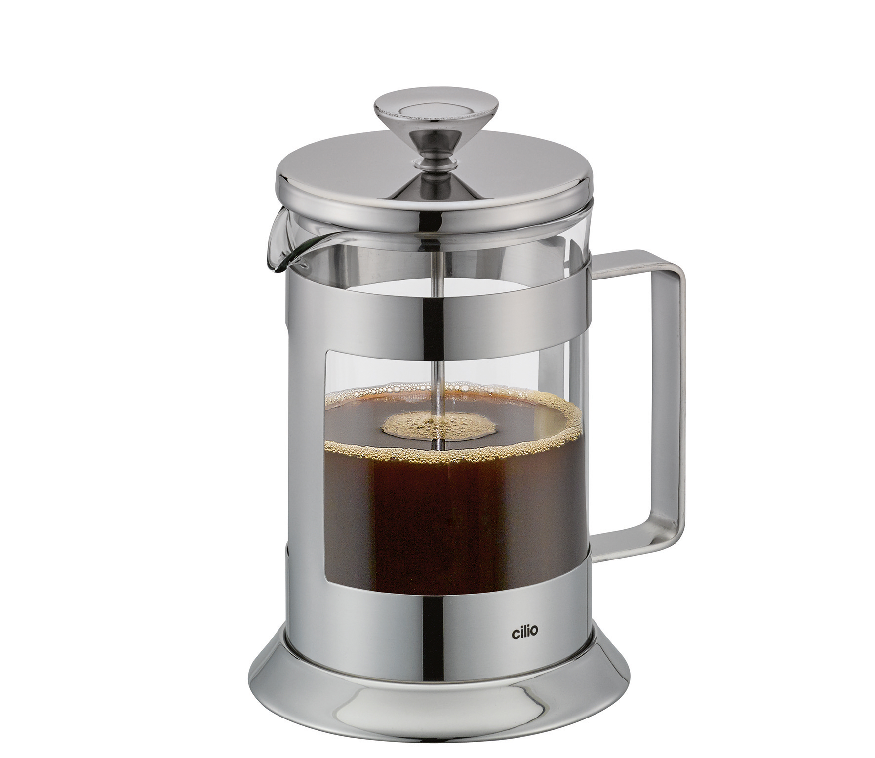Cilio - Kaffeebereiter Laura Edelstahl 6 Tassen 800 ml