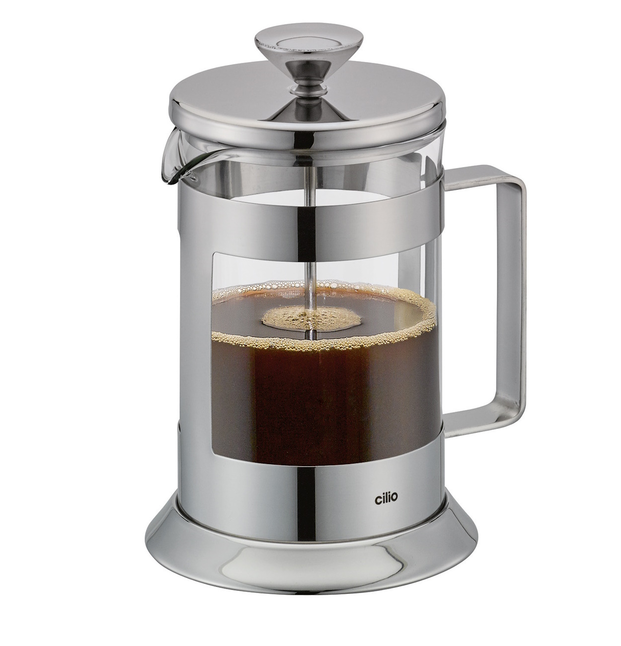 Cilio - Kaffeebereiter Laura Edelstahl 6 Tassen 800 Ml