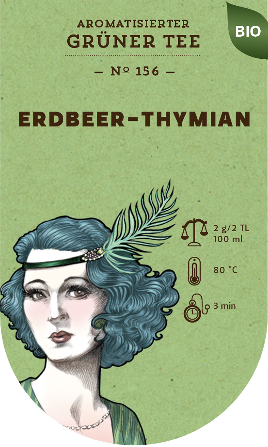 Erdbeer-Thymian BIO №156 Erdbeer-Thymian BIO №156