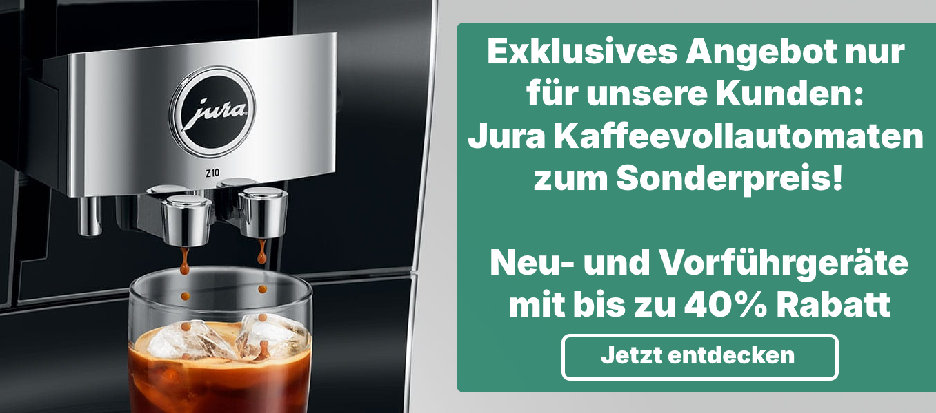 Angebot Jura Kaffeemaschine Kunden Berliner Kaffeerösterei