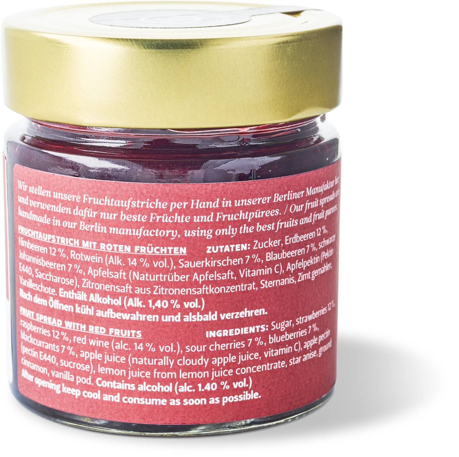 Aufstrich - Berliner Rote Grütze - Nr. 31 Aufstrich - Berliner Rote Grütze - Nr. 31