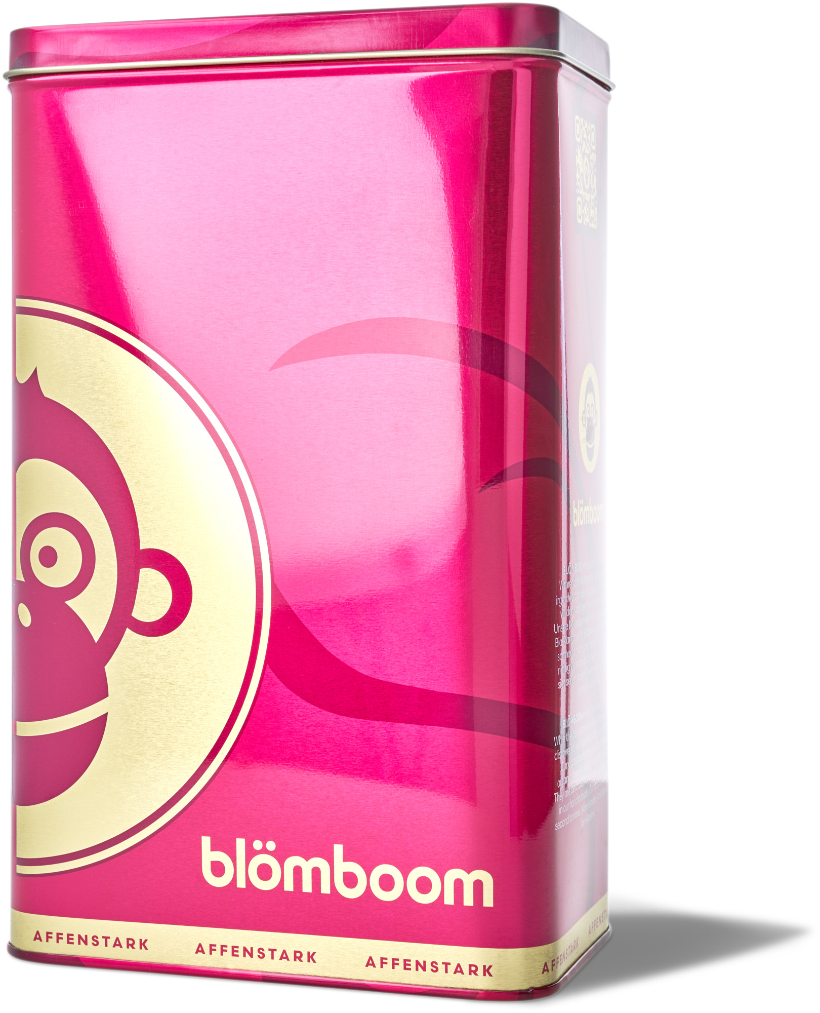 Blömboom - Metalldose + Refillbeutel und Magnet "Dark Hot Chocolate Powder BIO 1kg"