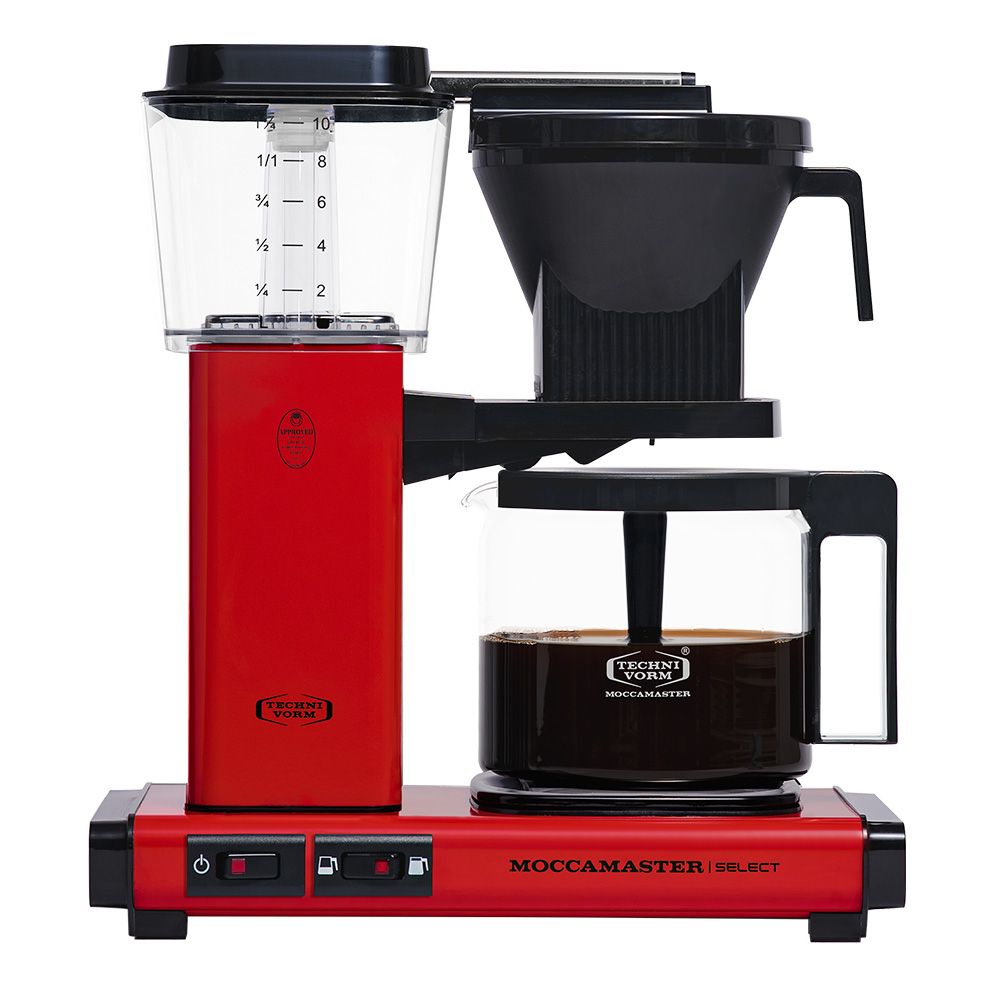 Moccamaster - Kaffeemaschine KBG Select 4-10 Tassen rot