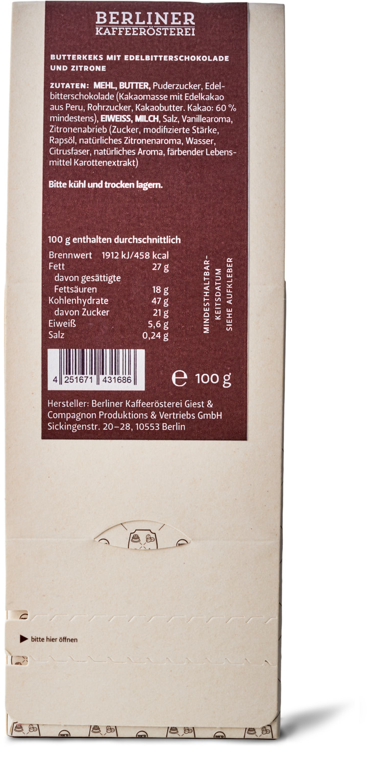 Gebäck - Bärentatzen - Nr. 40
