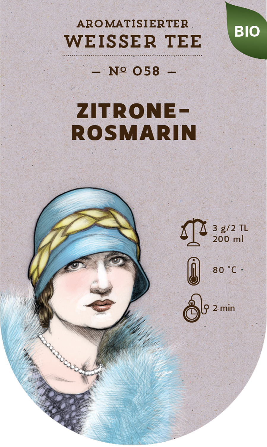 Zitrone Rosmarin BIO №058 Zitrone Rosmarin BIO №058