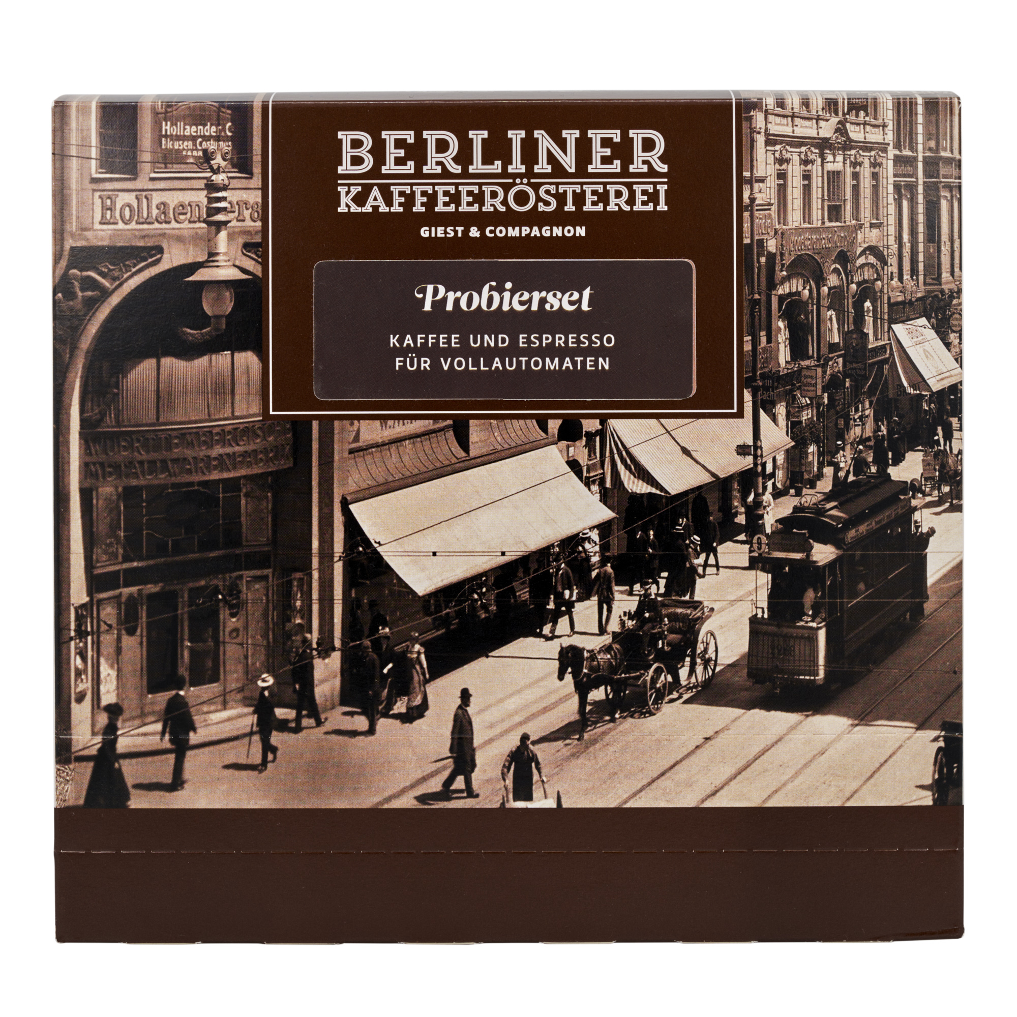 Probierset Kaffee und Espressi für Vollautomaten (8x75g / ganze Bohne) Probierset Kaffee und Espressi für Vollautomaten (8x75g / ganze Bohne)