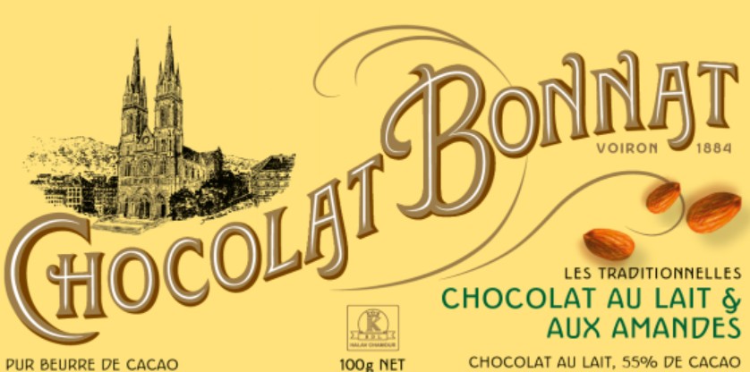 Bonnat - Chocolat au Lait & aux Amandes