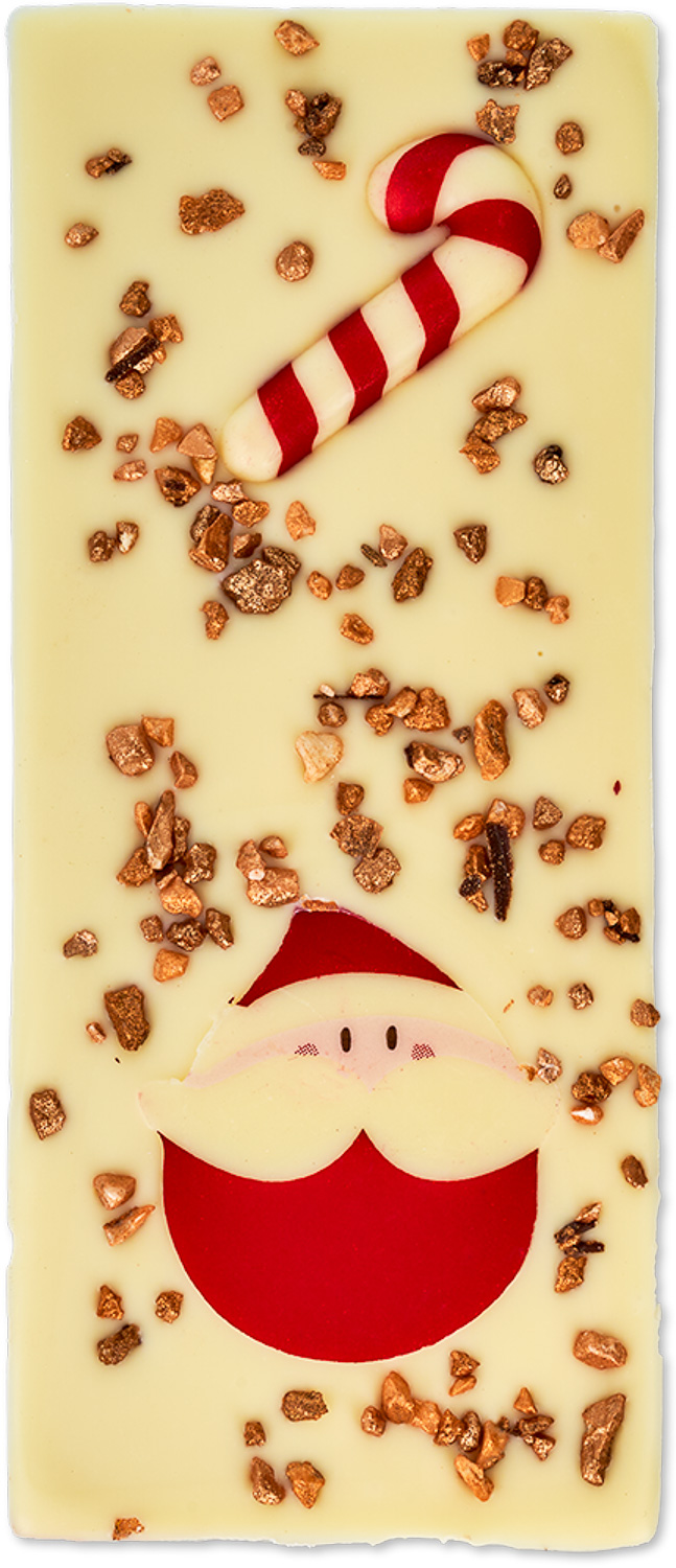 Tafel - Weihnachtsmann - weiss - Nr. 82 Tafel - Weihnachtsmann - weiss - Nr. 82