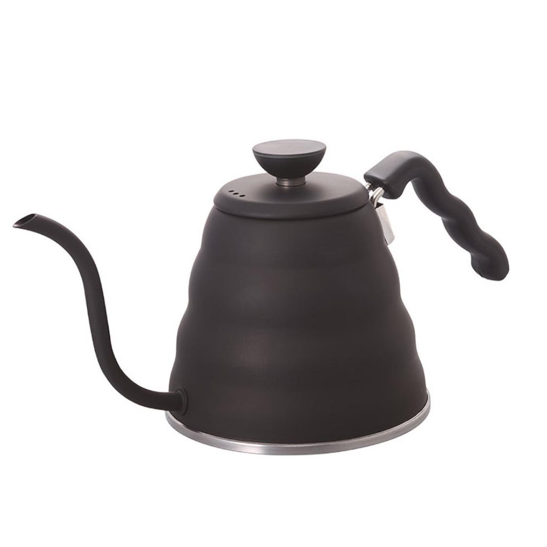 Hario - V60 Buono 1,2 L Schwarzer Edelstahl Schwanenhals-Wasserkocher